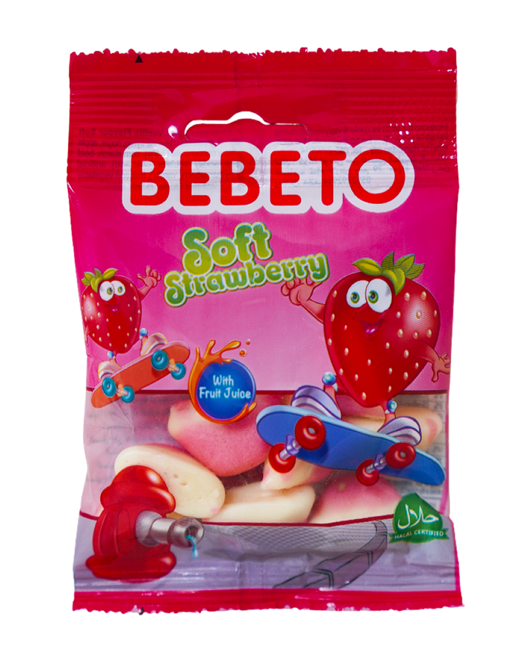 BEBETO SOFT CANDY STRAWBERRY 18